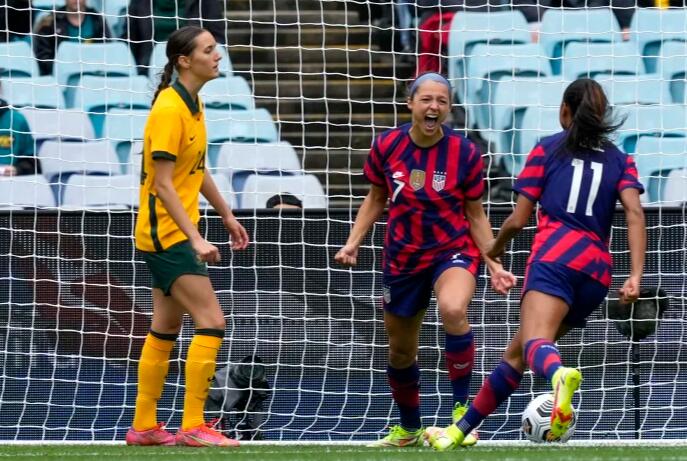 A victorious return: US women beat Australia 3-0