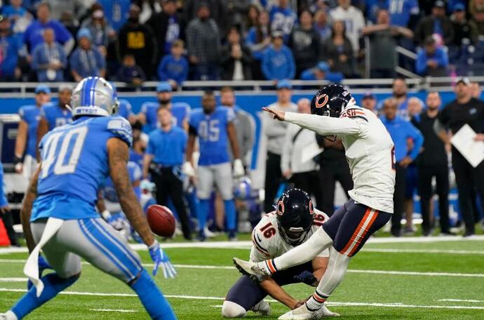 Santos’ Game-Ending FG Ends Bears’ Skid Versus Winless Lions