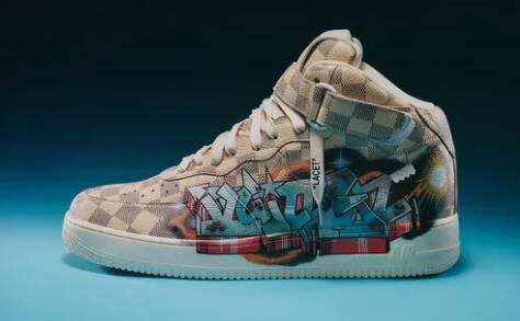Virgil Abloh honoured with New York exhibition featuring 47 Louis Vuitton Nike Air Force 1 sneakers he created