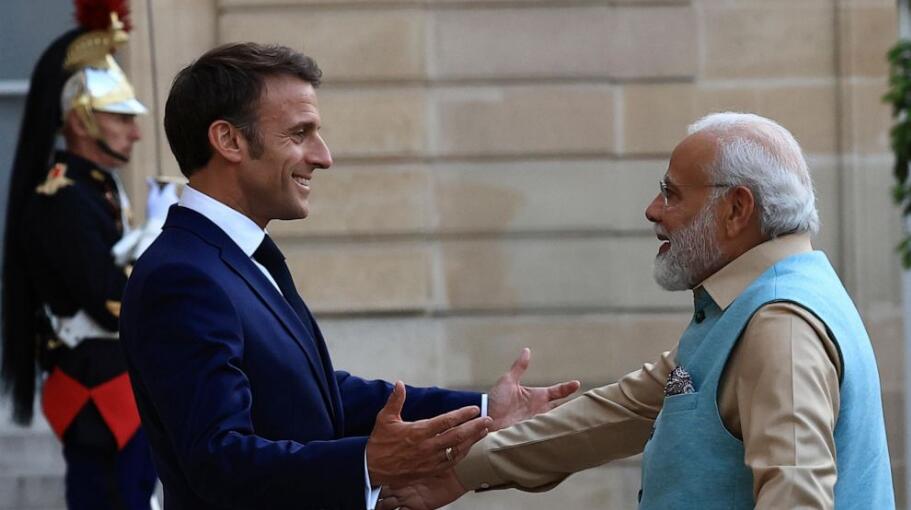 India’s Modi is guest of honor at Paris Bastille Day parade as Macron rebuffs human rights critics