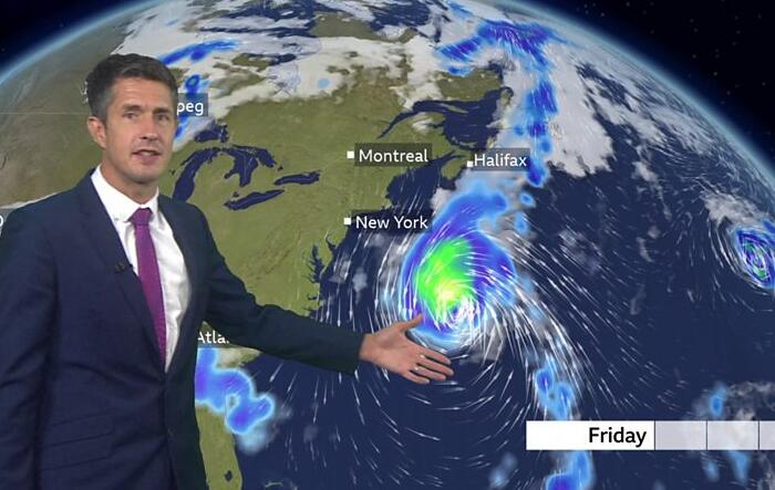 Storm Lee heads towards New England and Canada